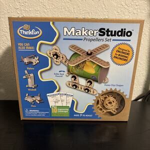 Engineering Set STEM Builds 4 Items and 10 challenge cards Maker Studio NIB